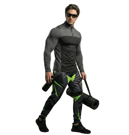 GREY STRENGTH compressed tshirt (full)